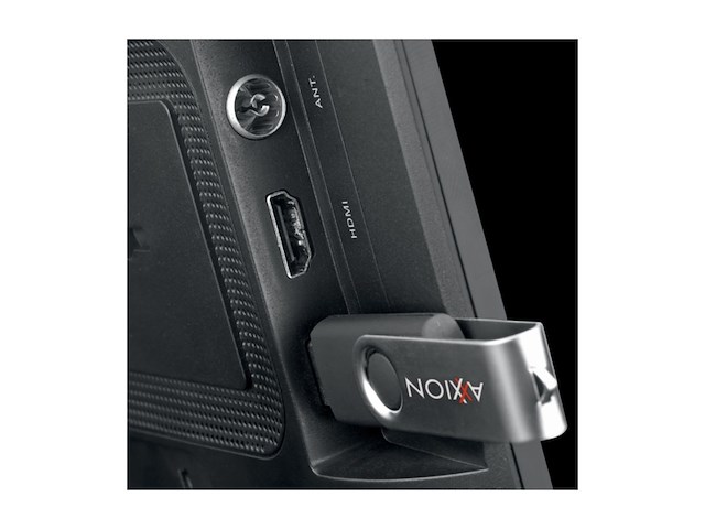 Axxion axx-1028 -draagbare lcd tv 10" dvb-t2 en hdmi zwart - afbeelding 4 van  5