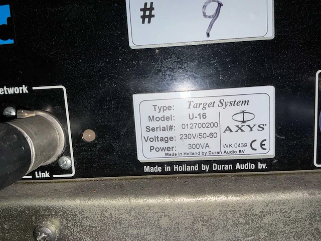 Axys target u16 line-array systeem - afbeelding 6 van  8