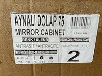 Aynal dolap75 badkamer spiegelkast (7x) - afbeelding 4 van  4