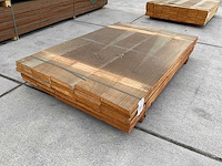 Ayous / abachi ruw onbewerkt (30x) - afbeelding 1 van  3