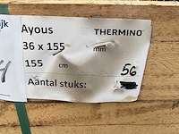 Ayous / abachi ruw onbewerkt (56x) - afbeelding 4 van  4