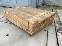 Ayous / abachi ruw onbewerkt (63x) - afbeelding 1 van  4