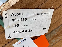 Ayous thermisch gemodificeerd, (105x) - afbeelding 4 van  4