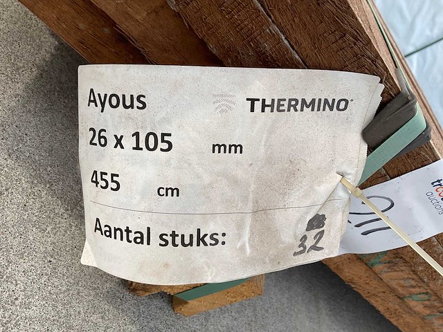 Ayous, thermisch gemodificeerd (32x) - afbeelding 4 van  4