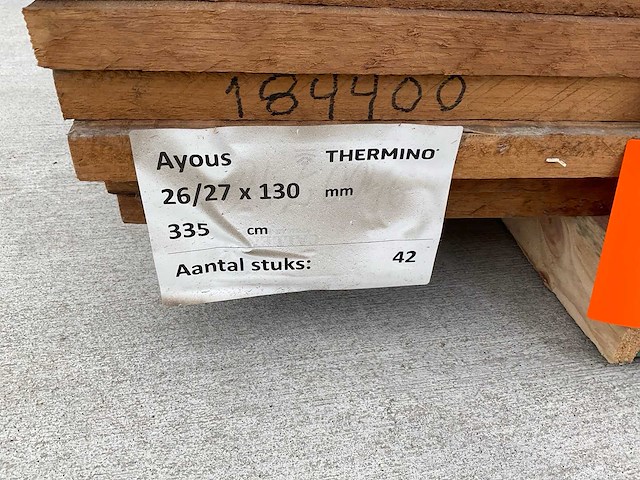 Ayous, thermisch gemodificeerd (42x) - afbeelding 4 van  4
