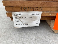Ayous, thermisch gemodificeerd (42x) - afbeelding 4 van  4