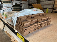 Ayous triple rhombus, thermisch gemodificeerd hout (84x) - afbeelding 1 van  6
