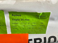Ayous triple rhombus, thermisch gemodificeerd hout (84x) - afbeelding 5 van  6