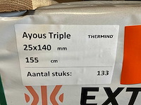 Ayous triple, thermisch gemodificeerd hout (133x) - afbeelding 4 van  4