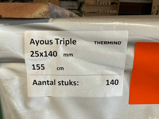 Ayous triple, thermisch gemodificeerd hout (140x) - afbeelding 4 van  4