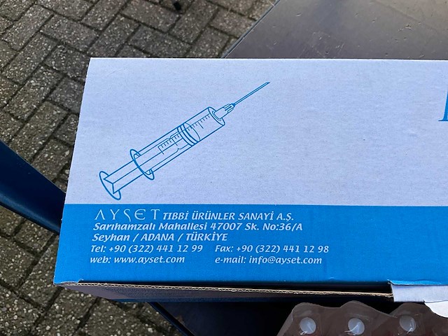 Ayset tibbi insuline spuit 0.50x25 mm (2000x) - afbeelding 3 van  5