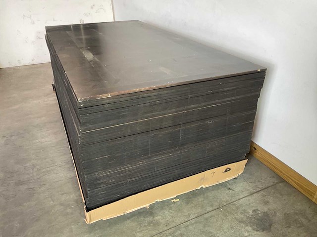 Aziatische populieren betonplex plaat 120 gram 250x125x1,8 cm (10x) - afbeelding 1 van  3