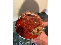 Aziatische vaas met reliëf - afbeelding 7 van  7