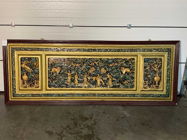 Aziatische wanddecoratie - afbeelding 1 van  6