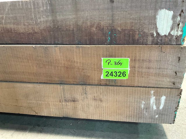 Azobe aic hardhouten balk 400x15x15 cm (4x) - afbeelding 7 van  7