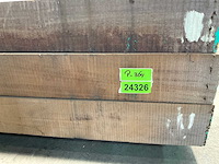 Azobe aic hardhouten balk 400x15x15 cm (4x) - afbeelding 7 van  7