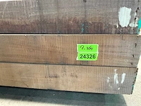 Azobe aic hardhouten balk 400x15x15 cm (4x) - afbeelding 7 van  7