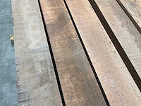 Azobe aic hardhouten balk 400x15x15 cm (6x) - afbeelding 6 van  7