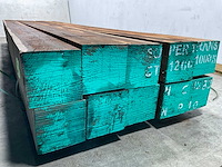 Azobe aic hardhouten balk 400x20x20 cm (4x) - afbeelding 2 van  6