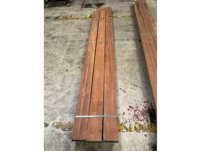 Azobe balk 50x150 mm (3x) - afbeelding 2 van  2
