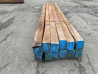 Azobé balk 600x20x16,5 cm (2x) - afbeelding 4 van  5