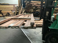 Azobé balk geschaafd - 300x6x4,5 cm (12x) - afbeelding 2 van  11