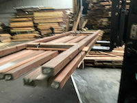 Azobé balk geschaafd - 300x6x4,5 cm (12x) - afbeelding 3 van  11