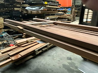 Azobé balk geschaafd - 300x6x4,5 cm (12x) - afbeelding 5 van  11