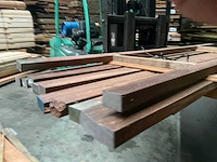 Azobé balk geschaafd - 300x6x4,5 cm (12x) - afbeelding 8 van  11