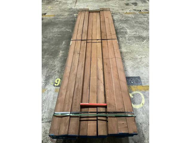 Azobe balken 50x100 mm (24x) - afbeelding 2 van  2