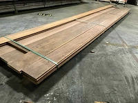 Azobe damwanddelen 30x185 mm (8x) - afbeelding 3 van  3