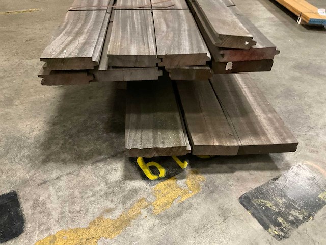 Azobe damwanddelen deels met zoeker 50 mm ca. 0,577 m³ - afbeelding 6 van  7