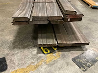 Azobe damwanddelen deels met zoeker 50 mm ca. 0,577 m³ - afbeelding 6 van  7