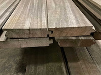 Azobe damwanddelen deels met zoeker 50 mm ca. 0,577 m³ - afbeelding 7 van  7