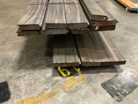 Azobe damwanddelen deels met zoeker 50 mm ca. 0,577 m³ - afbeelding 6 van  7