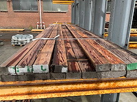 Azobé geschaafd 4000x45x90 mm (18x) - afbeelding 1 van  3