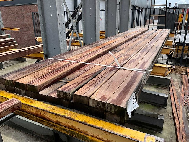Azobé geschaafd 4000x45x90 mm (18x) - afbeelding 2 van  3