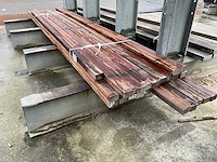 Azobé geschaafd diverse afmetingen (24x) - afbeelding 3 van  5