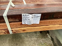 Azobé geschaafd diverse afmetingen (24x) - afbeelding 5 van  5