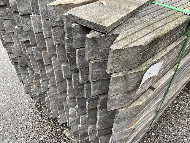 Azobe hardhout paal (140x) - afbeelding 2 van  7