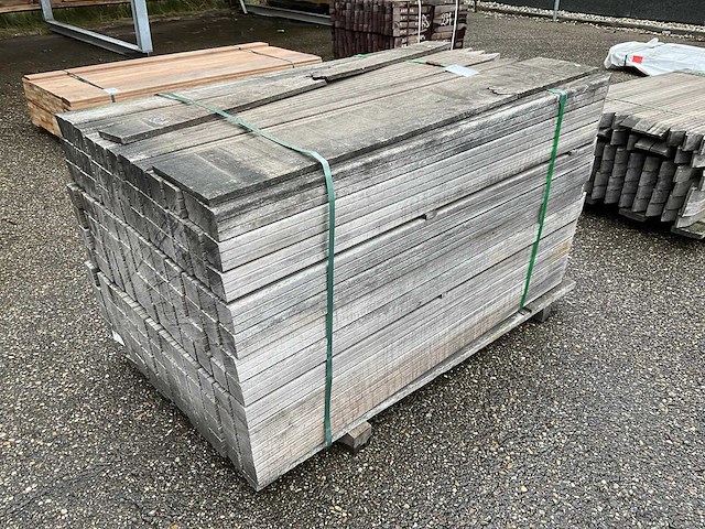 Azobe hardhout paal (140x) - afbeelding 3 van  7