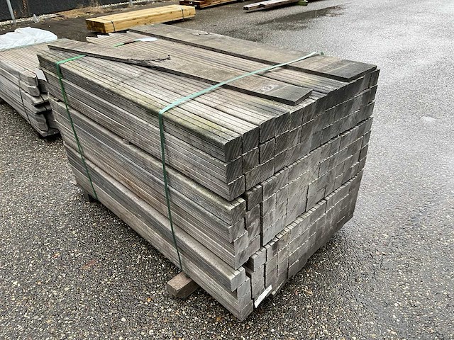 Azobe hardhout paal (140x) - afbeelding 4 van  7