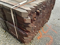 Azobe hardhout paal (256x) - afbeelding 5 van  7