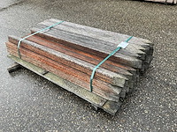 Azobe hardhout paal (28x) - afbeelding 1 van  7