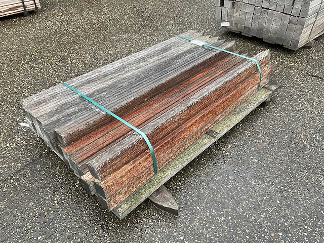 Azobe hardhout paal (28x) - afbeelding 2 van  7