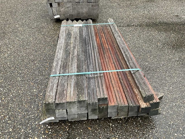 Azobe hardhout paal (28x) - afbeelding 4 van  7