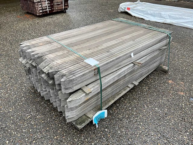 Azobe hardhout paal (70x) - afbeelding 2 van  6