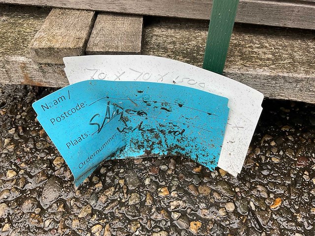 Azobe hardhout paal (70x) - afbeelding 6 van  6