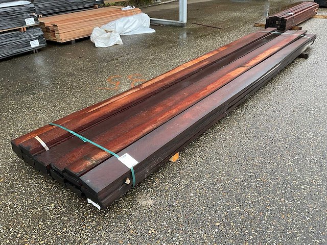 Azobe hardhout plank (25x) - afbeelding 2 van  6