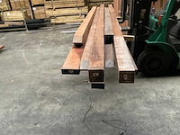 Azobé hardhout tuinpalen diverse maten (9x) - afbeelding 5 van  13